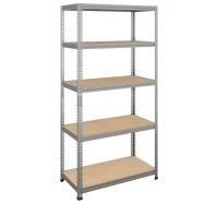 Стеллаж металлический Практик SBL 180KD/90x40/5 оцинкованный